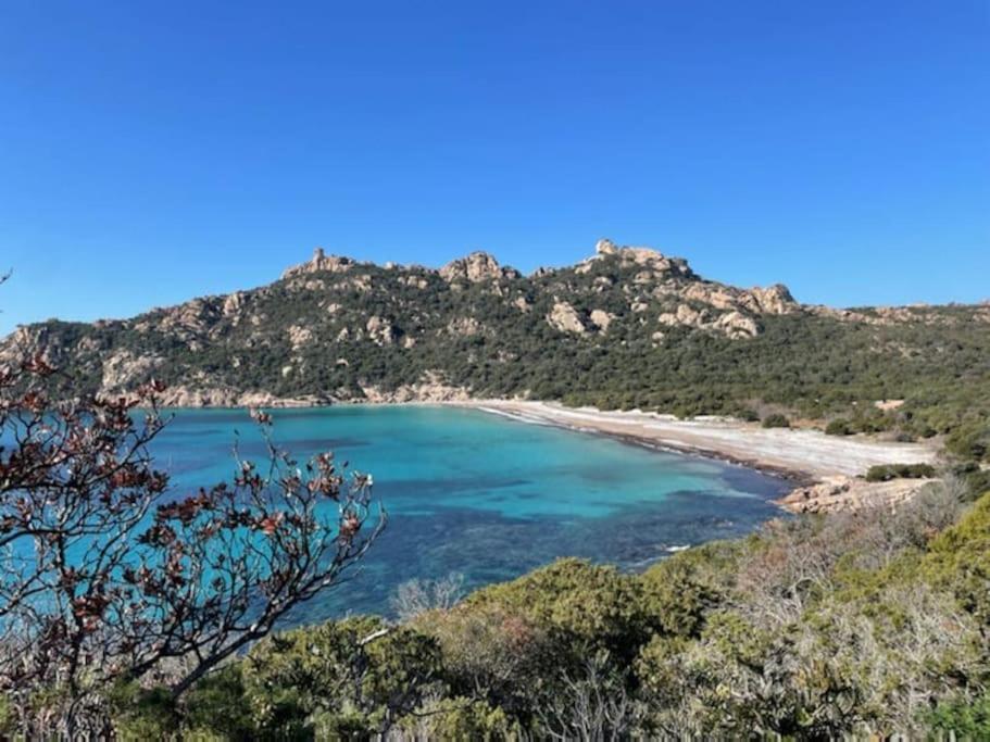 T2 D'Exception 100M Plage Terrasse Vue Mer Et Montagnes Propriano  Exterior foto